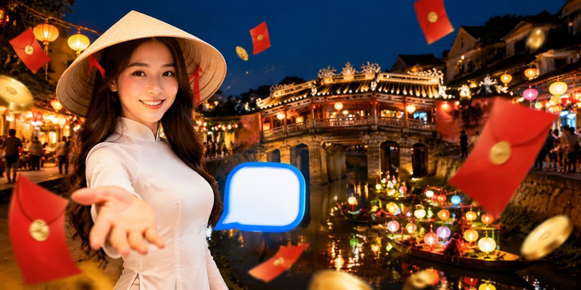 Phụ nữ đội nón lá tại Hội An nhận phong bì đỏ thưởng VIP dịp lễ hội